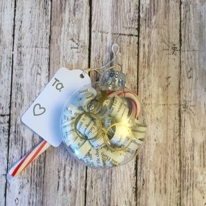 Harry Potter Book Page Ornament